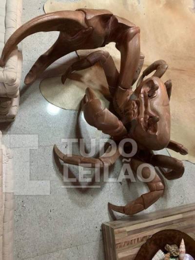 Rara E Única Escultura De Caranguejo Importada - Apróx 1.50m