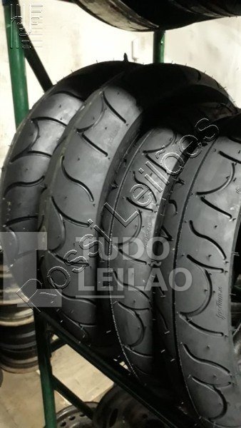 4 Pneus De Moto Sendo 2 Medidas: 140/70-17 E 2 110/70-17. Sem Uso. Fabricação 2020