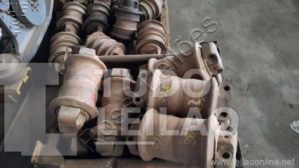 Jogo De Rolete Escavadeira Caterpillar 336. Aprox 900 Kg